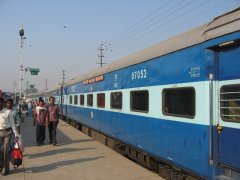 01-Our train from Delhi to Varanasi